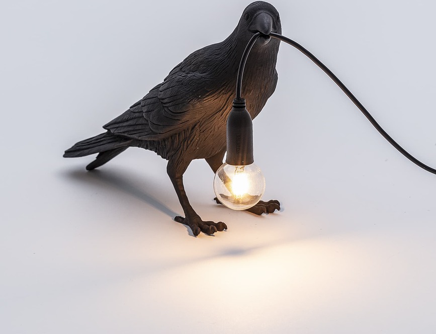 Bird Lamp playing must väline, väline