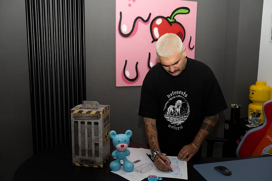 Blue Bear Dekoracija