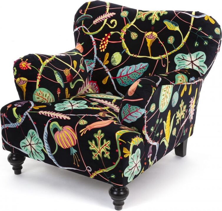 Botanical Diva Sessel schwarz