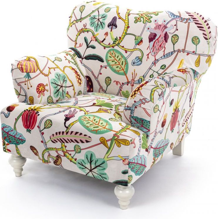 Botanical Diva Sessel Weiß