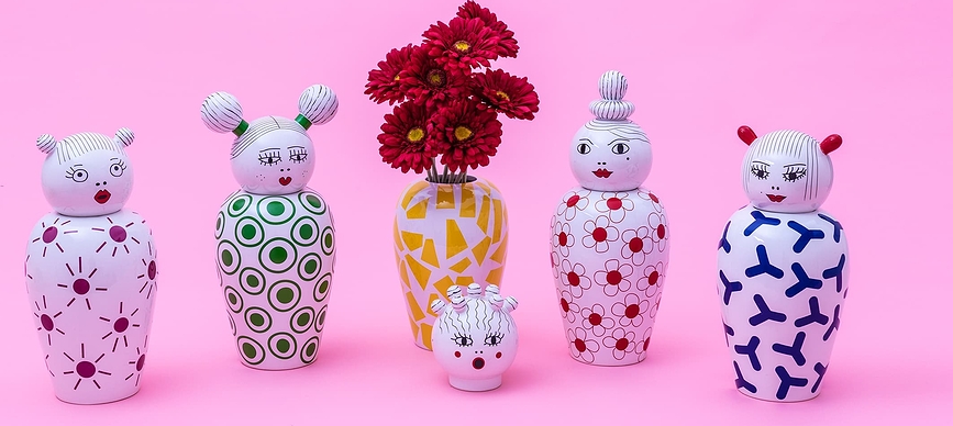 Canopie Rosio Couvercle pour vase