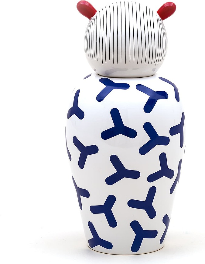 Canopie Lula Vase avec couvercle