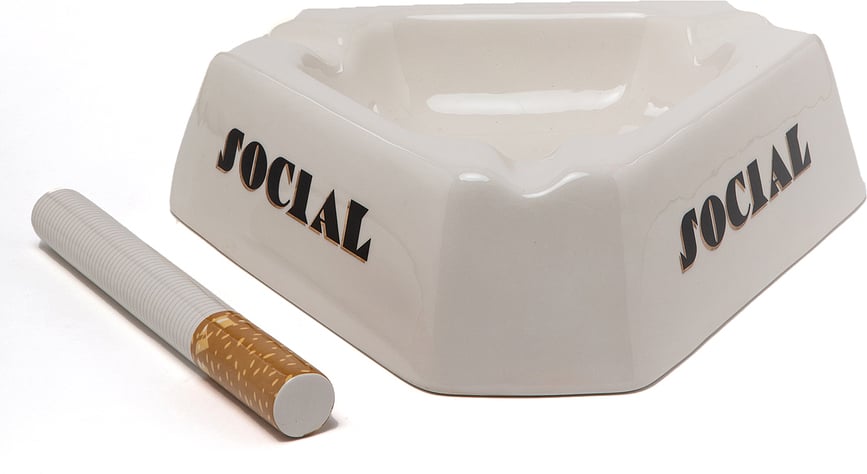 Cenicero Diesel Social Smoker, 36 cm