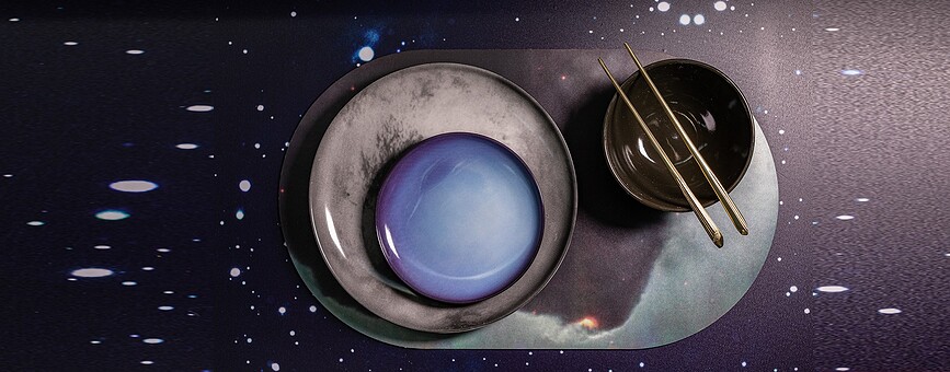 Cosmic Lunar Landing Namizna podloga