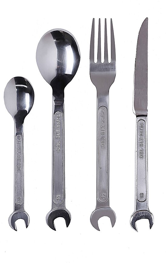 Cubiertos DIY, Set de 4 piezas