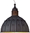 Cupolone Suspension petite, grise