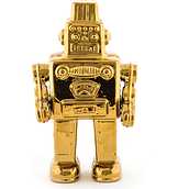 Dekoracja Memorabilia złota edycja limitowana My Robot