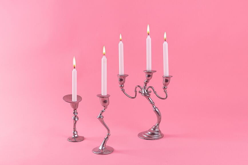 Diesel Classics on Acid Dancing Candelabrum Svečnik, triramni