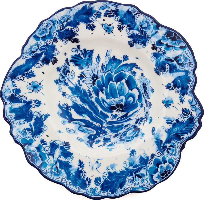 Diesel Classics on Acid Delf Rose Πιάτο, πρωινού, 21 εκ.