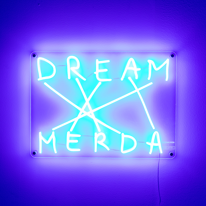 Dream Merda Décoration Murale LED