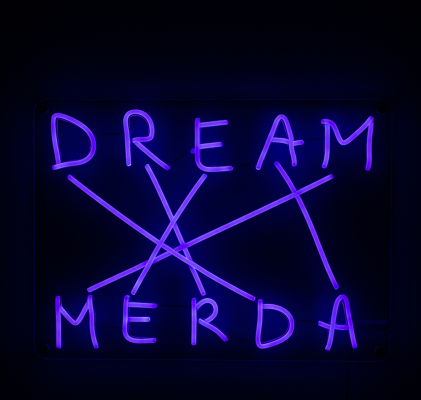 Dream Merda Dekoracija LED zidna