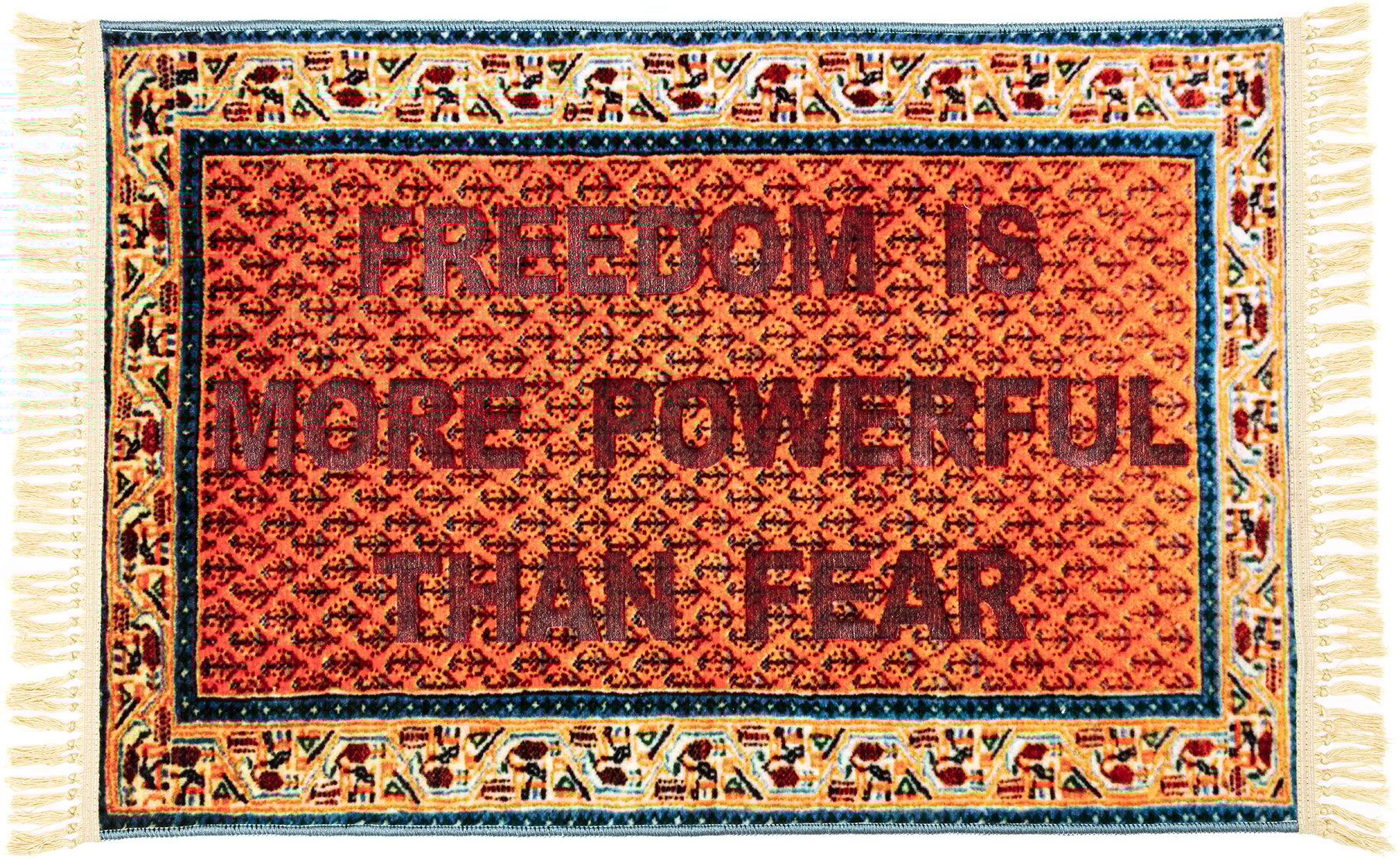 Dywan Burnt Freedom 80 x 120 cm