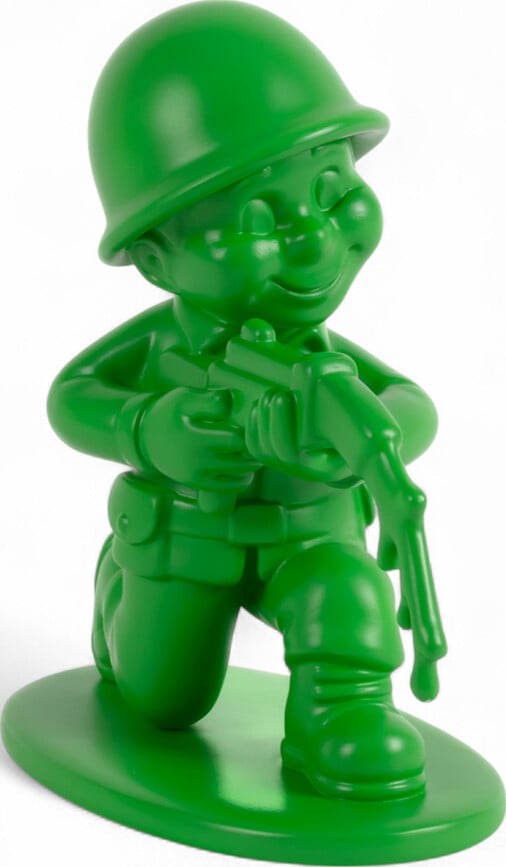 Figura de plástico Peace, 20 cm