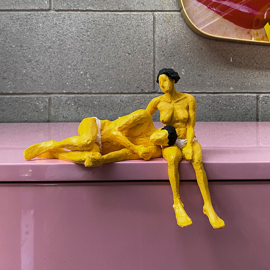 Figuras Love Is A Verb Maya & Sofia, 2 unidades