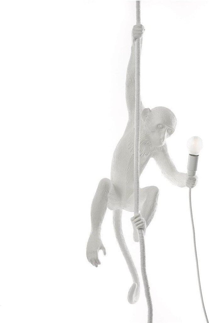 Griestu lampa Monkey iekarama balta