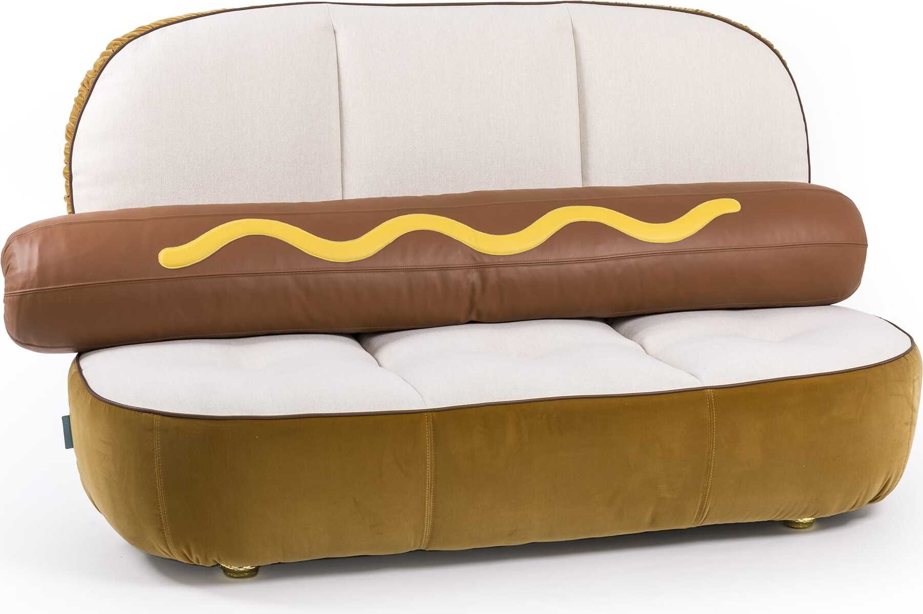 Hot Dog Sofa ohne Kissen