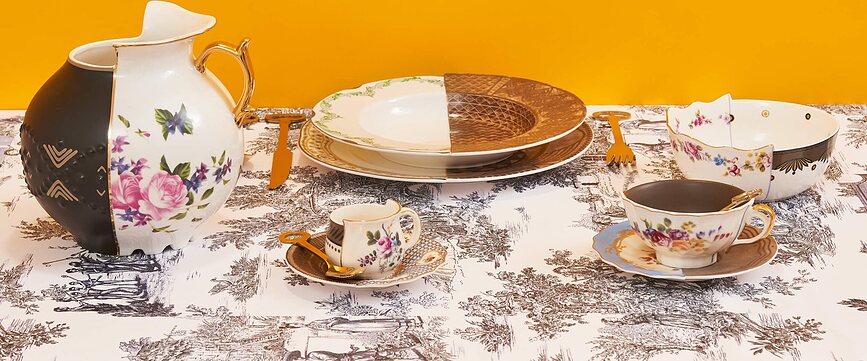 Hybrid New Era Djenne Φλιτζάνι για καφέ, με πιατάκι