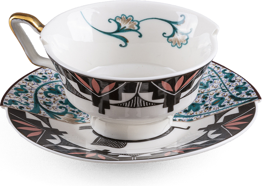 Hybrid New Era Aspero Skodelica za čaj s podstavkom