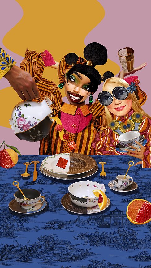 Hybrid New Era Aspero Tasse à Thé avec Soucoupe