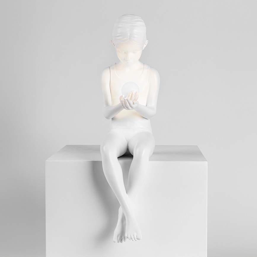 Inner Glow Girl S lampa