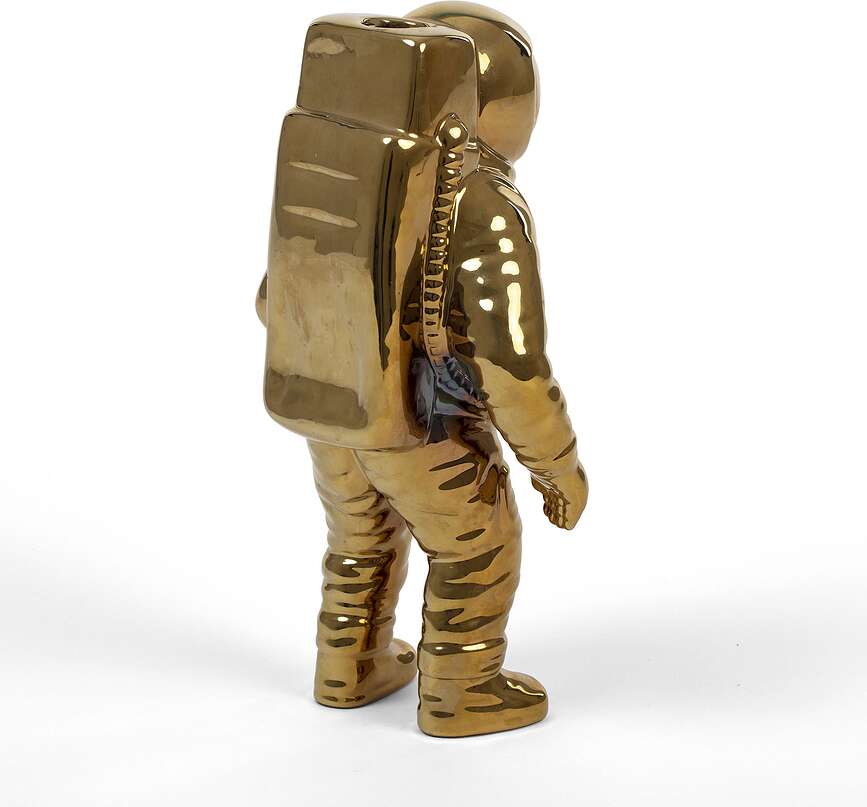 Jarrón Astronauta Seletti, dorado