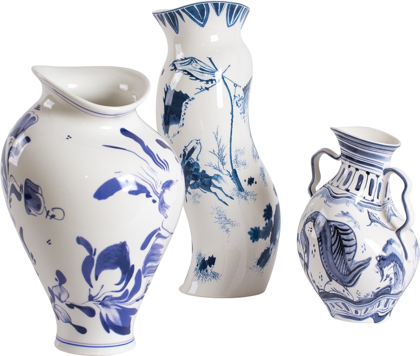 Jarrón Diesel Classics on Acid Floral Delft, 30 cm