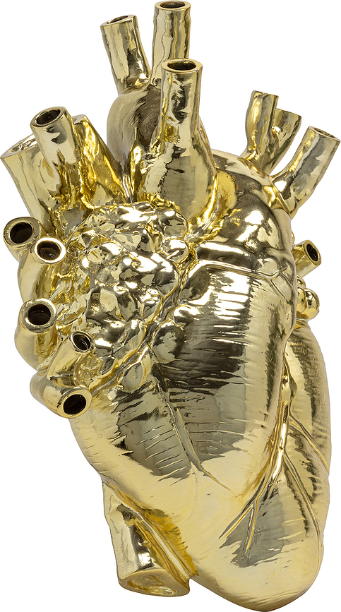 Jarrón Love In Bloom Giant, 60 cm, dorado