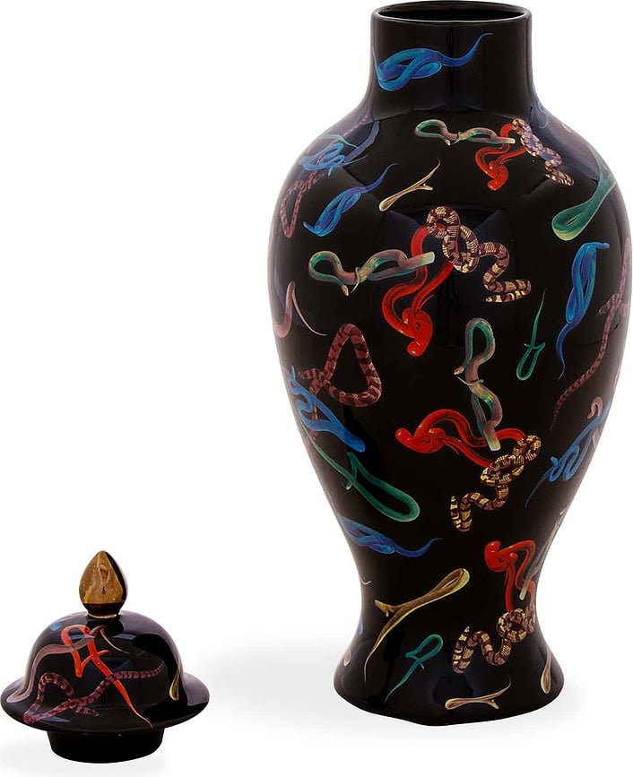 Jarrón decorativo Toiletpaper Hands With Snakes