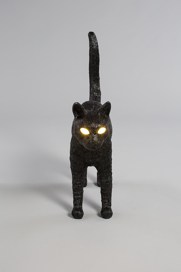 Jobby The Cat Lampe, noire