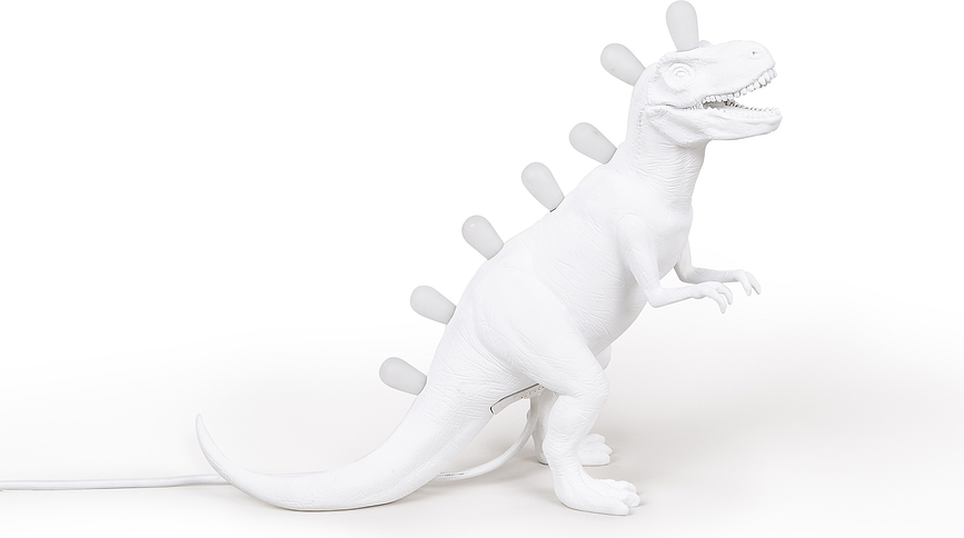 Jurassic Rex LED-lamp valge