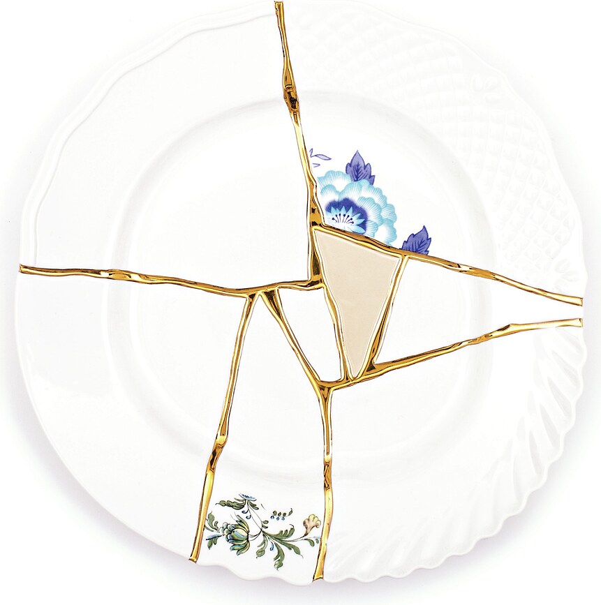 Kintsugi 3 Πιάτο Φαγητού