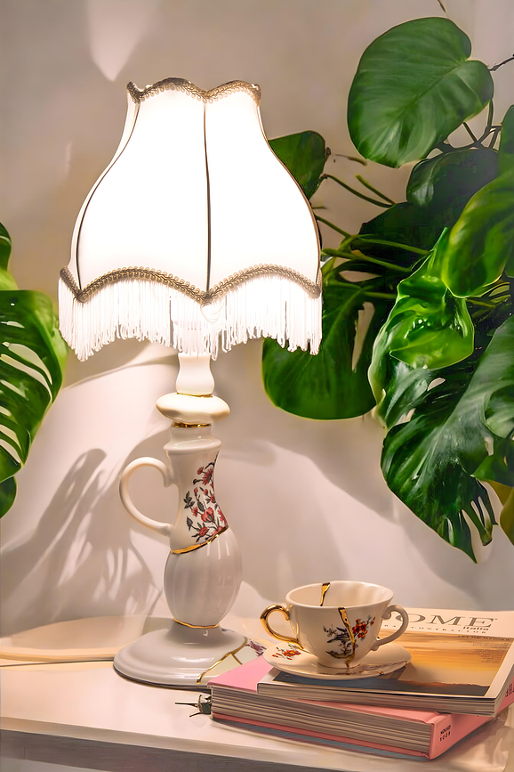 Kintsugi Lampa stolna
