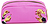 Kosmetická taštička Toiletpaper Lipstick Pink 20,5 x 7 cm