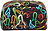 Kosmetická taštička Toiletpaper Snakes 23 x 8 cm