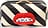 Kosmetinė Toiletpaper Stripes Shit 12,5 x 25,5 cm