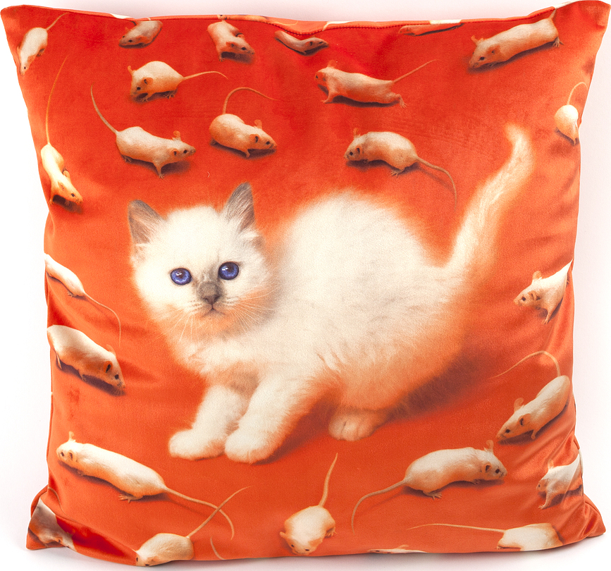 Kussen Seletti Wears Toiletpaper PE Kitten