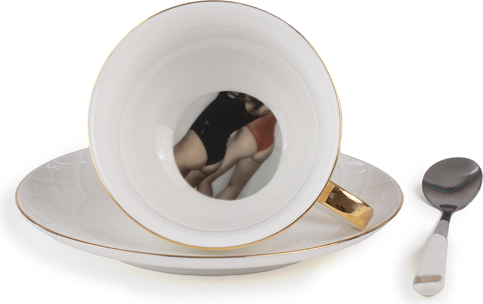 Lady Tarin Giunone Teetasse mit Untertasse und Löffel