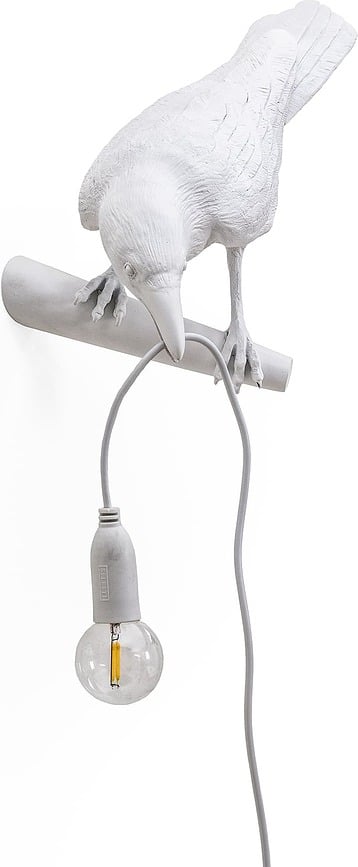 Lampa Bird ārēja balta