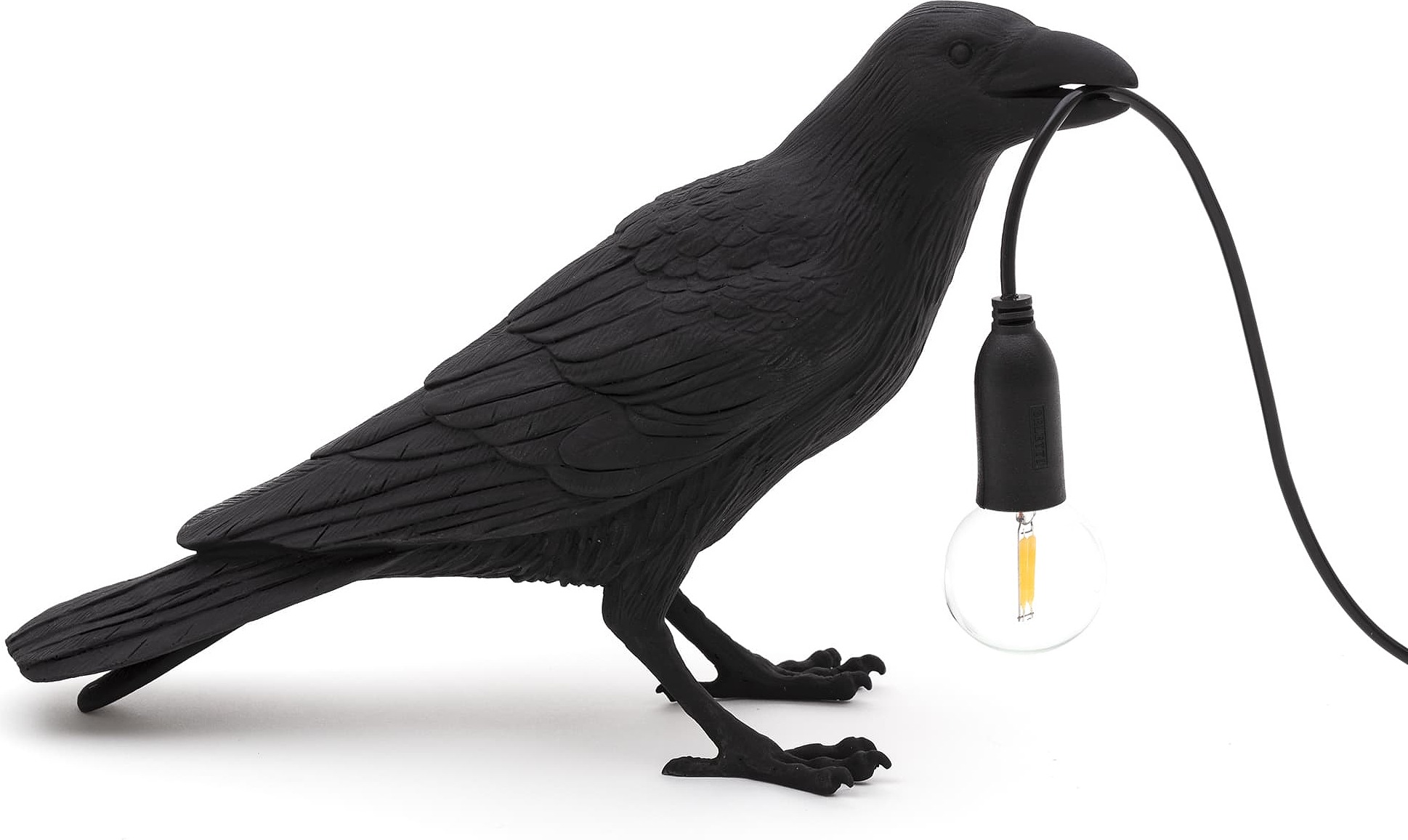 Lampa Bird ārēja melna