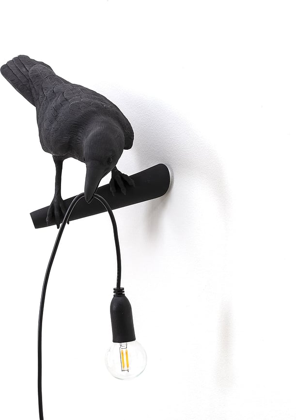 Lampa Bird czarna Looking Right