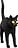 Lampa Jobby The Cat czarna