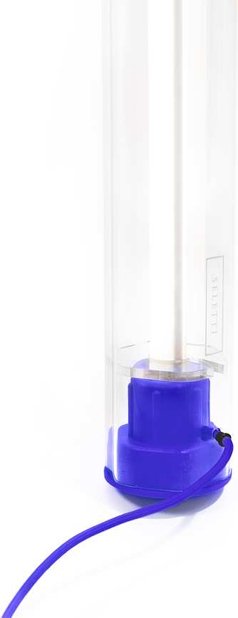 Λάμπα κρεμαστή ή τοίχου BIC LED 173 cm, μπλε