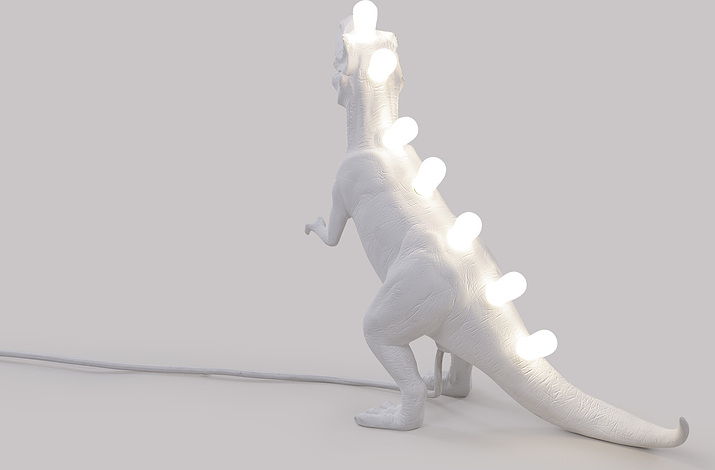 Lampa LED Jurassic biała