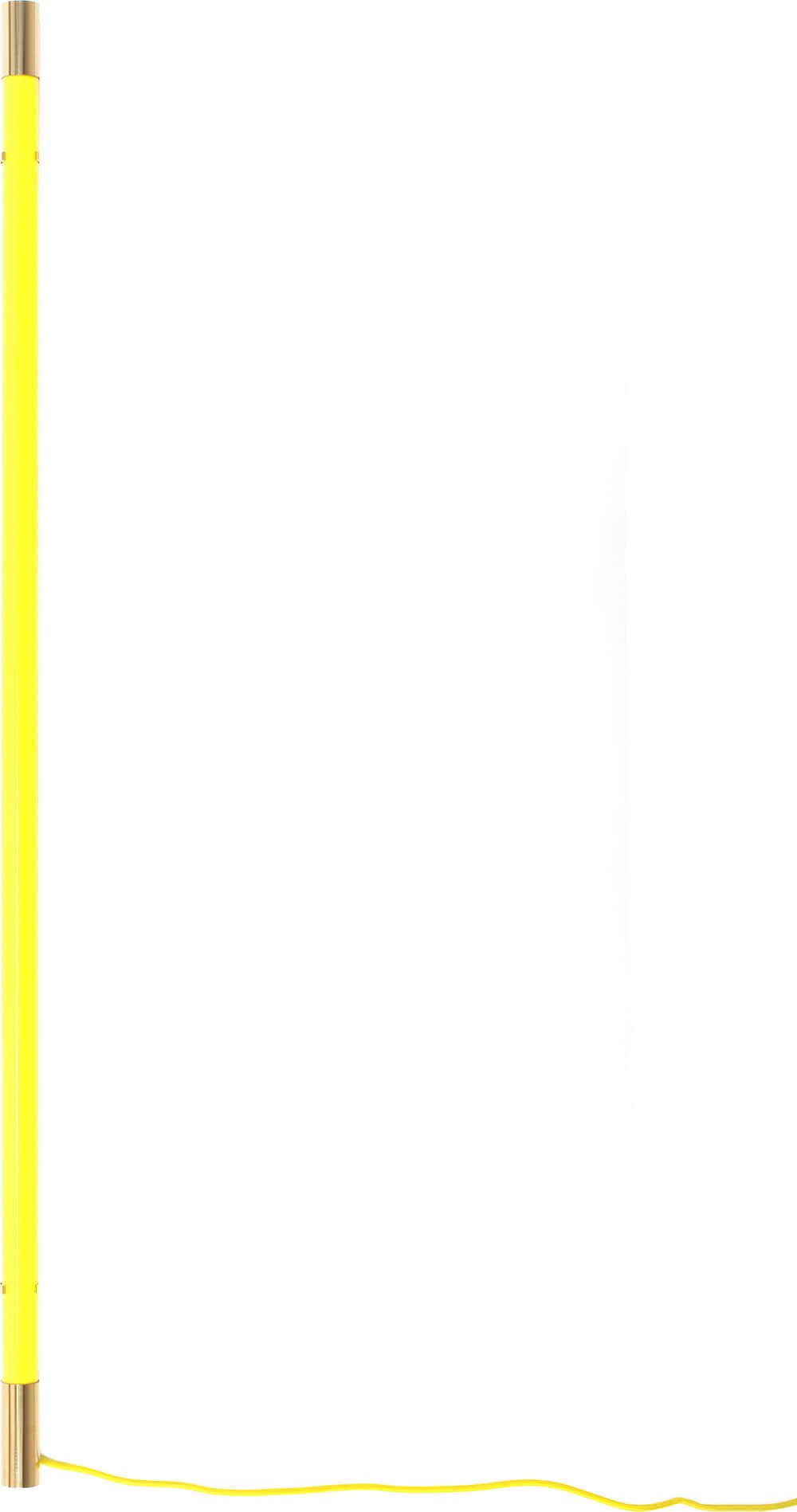 Lampa LED Linea 127 cm żółta