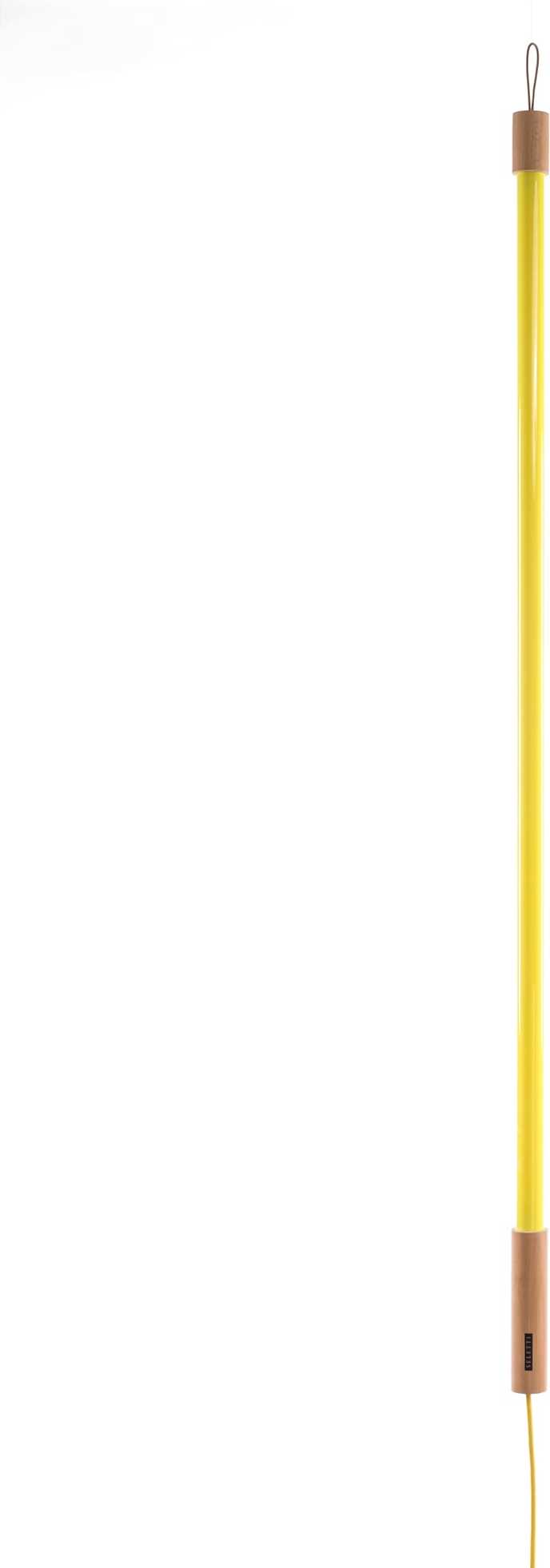 Lampa LED Linea 134,5 cm żółta