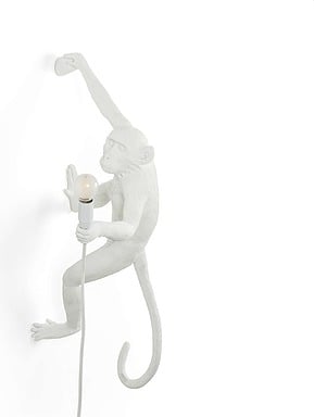 Lampa Monkey biela