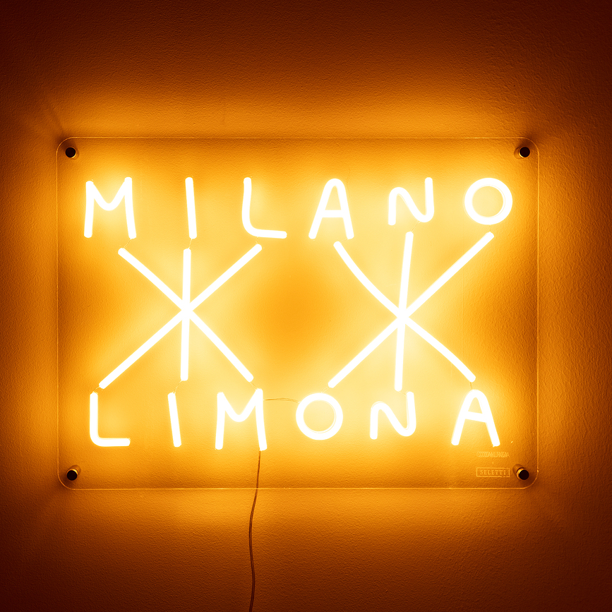 Lampada a LED Milano Limona 38 x 52 cm