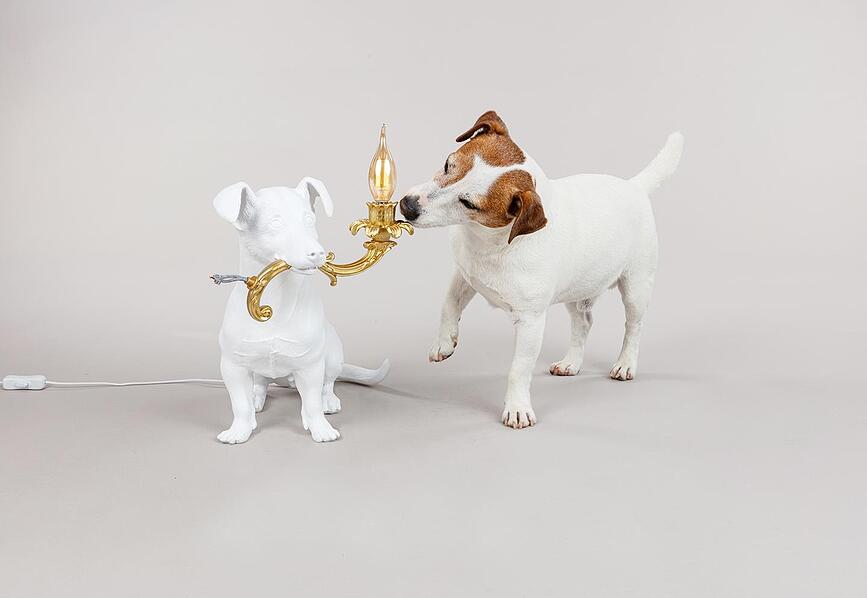 Lámpara de mesa Perro Rio