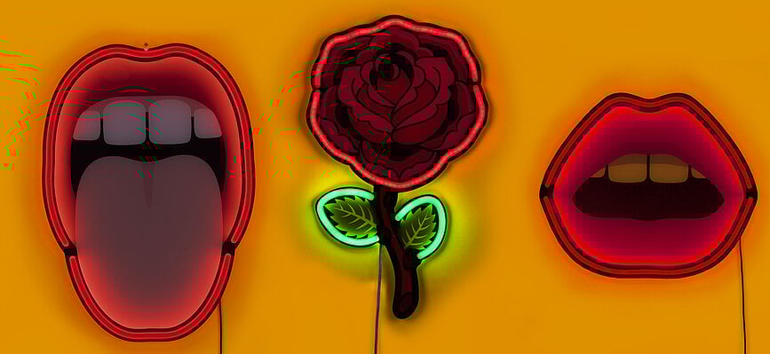 Lámpara LED Studio Job-Blow Mouth