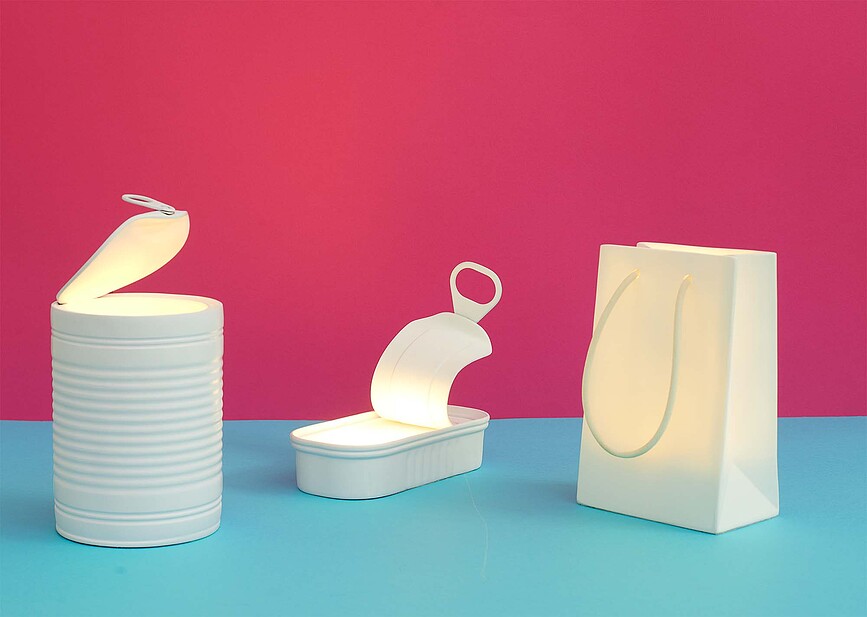 Lámpara LED Tomatoglow, con puerto USB